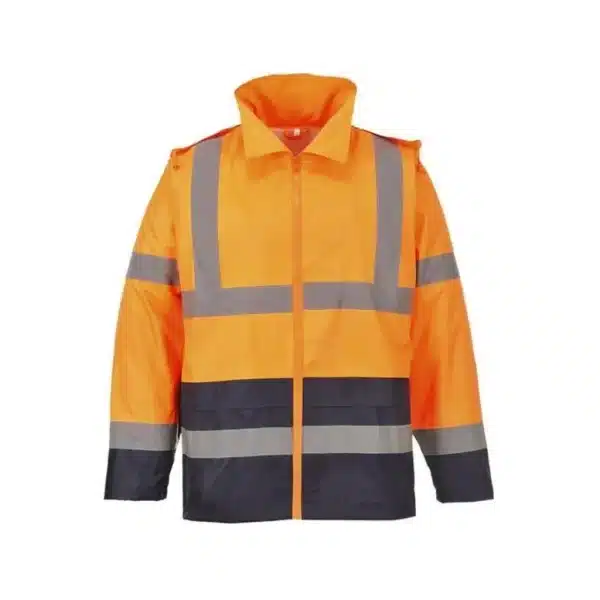 Hi-Vis Klassiek Tweekleuren Regenjack