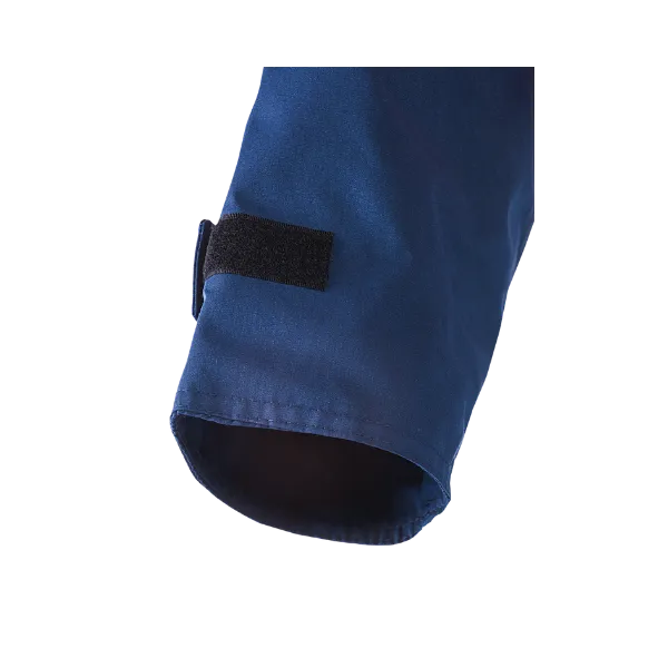 Sioen 132Z Brighton Regenjas fluororanje/marineblauw - Afbeelding 2