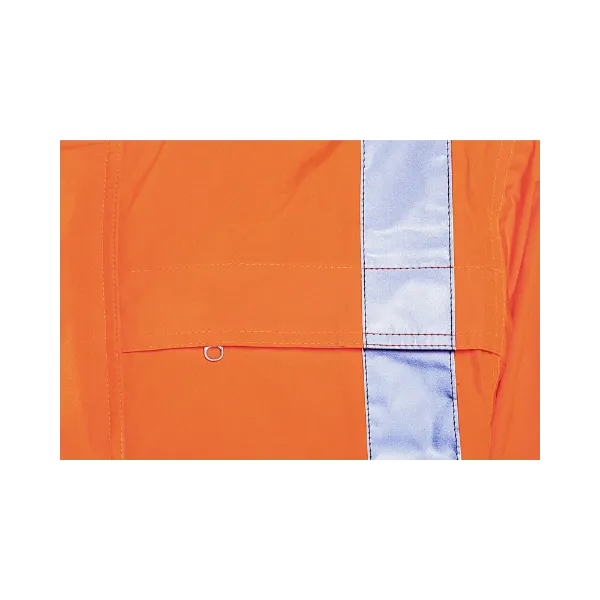 Sioen 132Z Brighton Regenjas fluororanje/marineblauw - Afbeelding 3